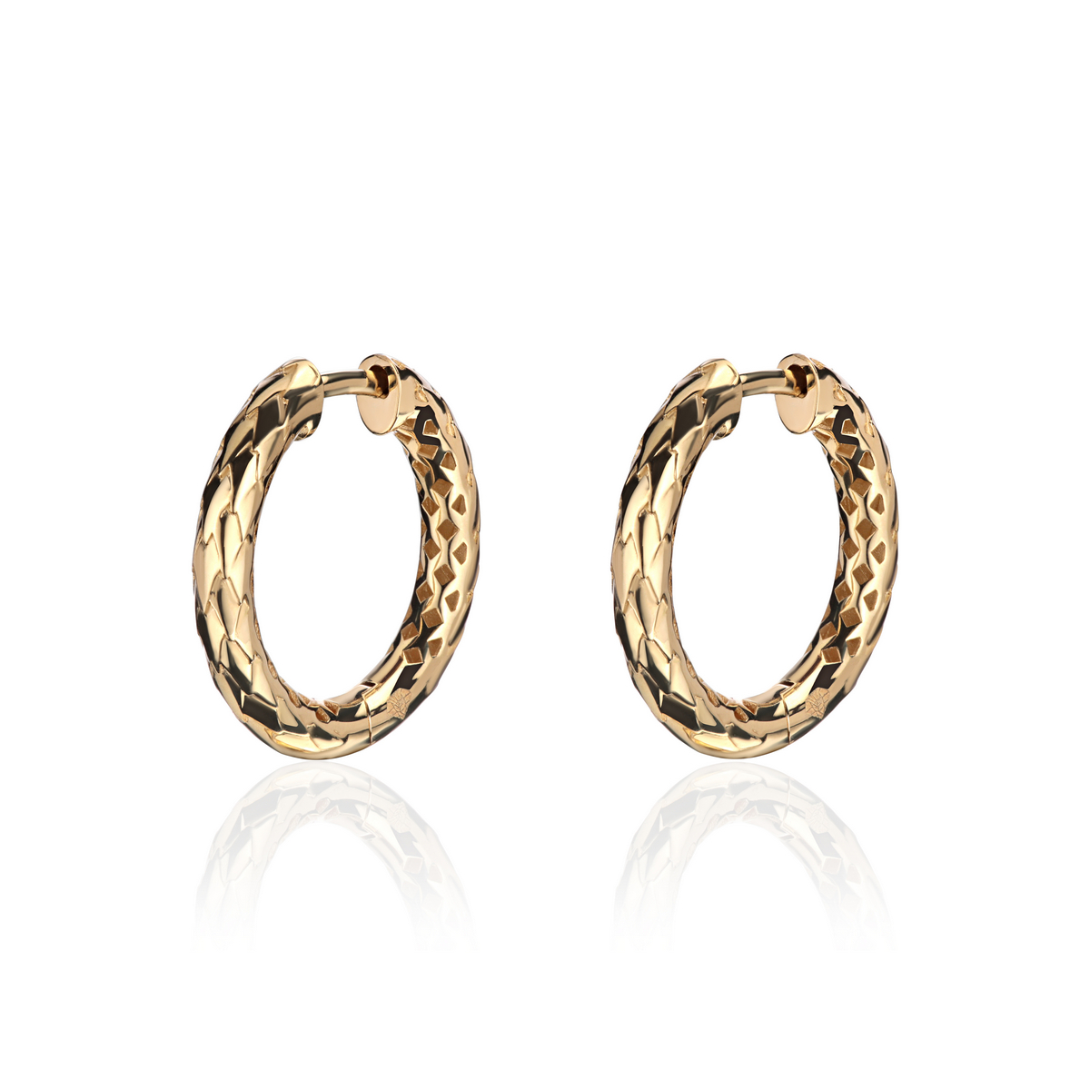 Серьги из жёлтого золота 585 пробы 01С0315985