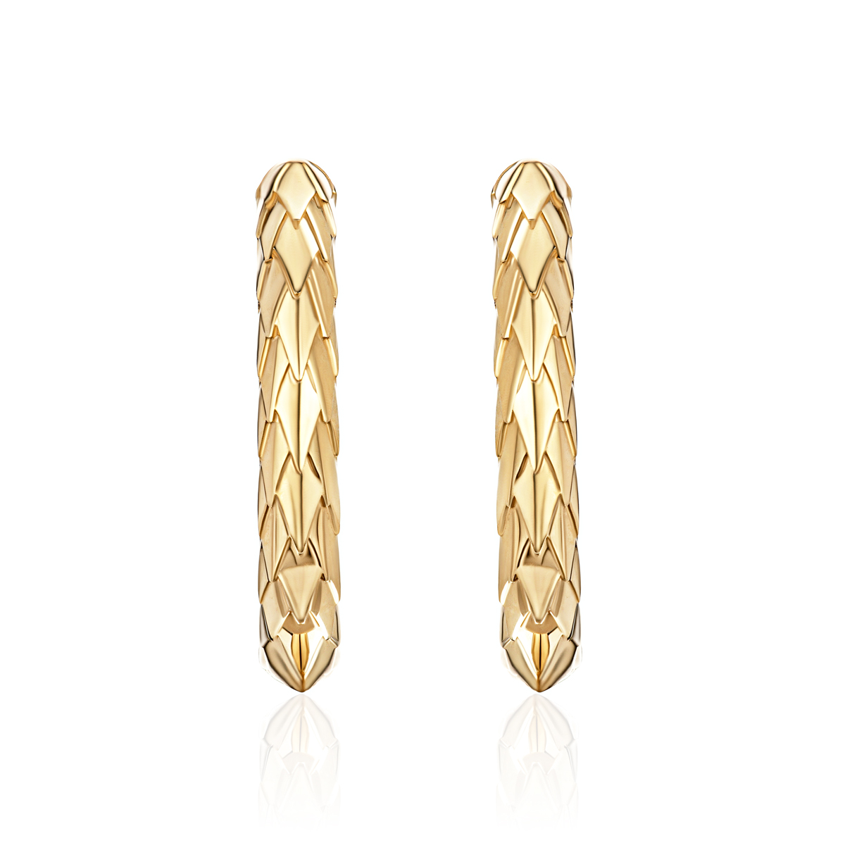 Серьги из жёлтого золота 585 пробы 01С0315985